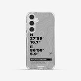 Galaxy S24 亮晶晶-Crystal 設計款手機殼 - 登上聖母峰－深度灰 #CAS00583