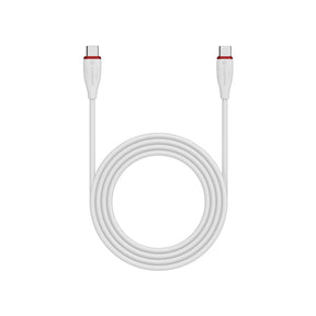 充滿希望 Flex USB-C to USB-C 240W 液態矽膠充電線-50cm