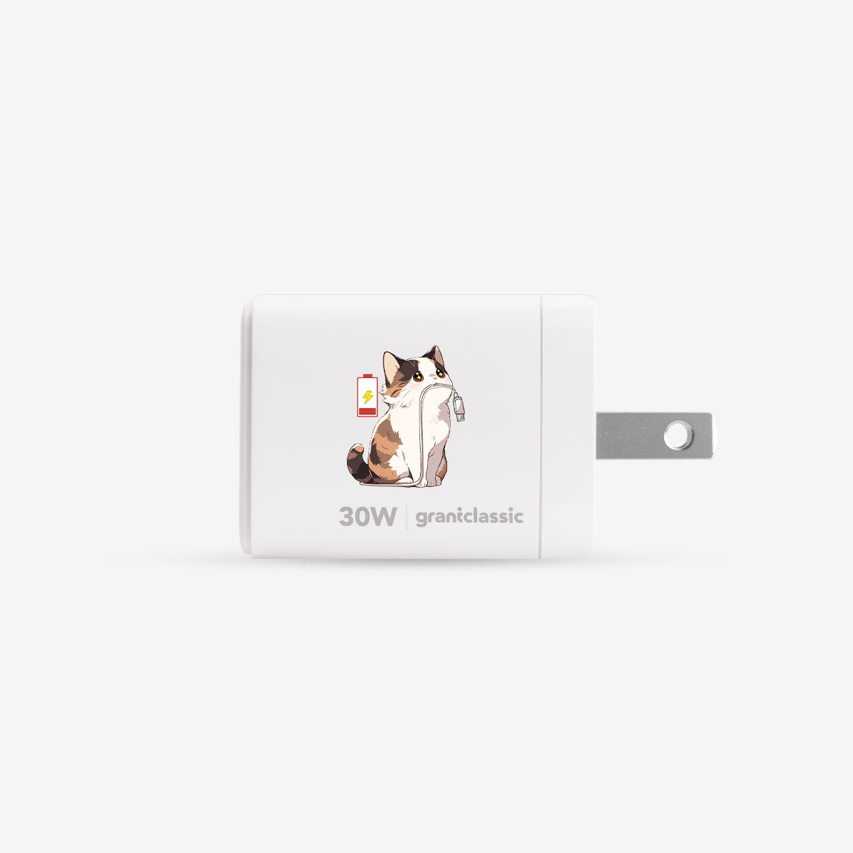 充滿快樂 ApexVolt PD30W GanUltra 設計款充電器 - 該充電了喵 #APV00569