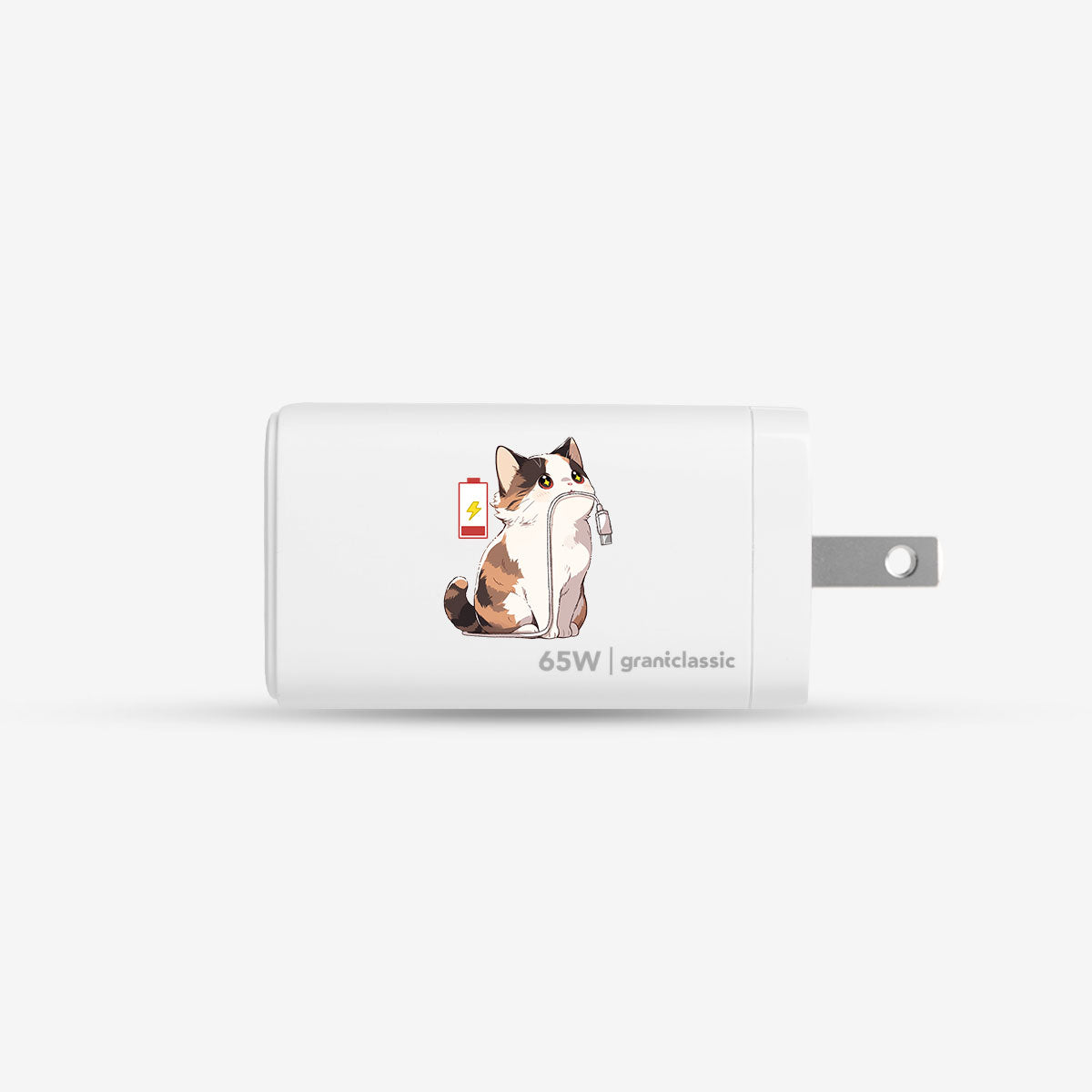 充滿快樂 ApexVolt PD65W GanUltra 設計款充電器 - 該充電了喵 #APV00569
