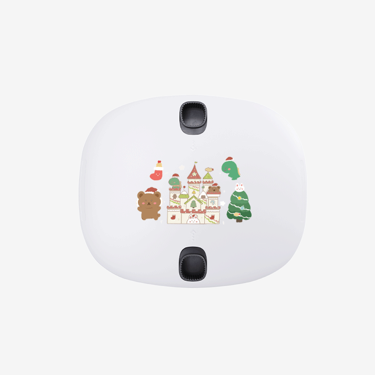 餵不停 LuxNourish 貓狗自動餵食器 單碗組 - 倒呱聯名款 - 聖誕城堡 #Lux00369