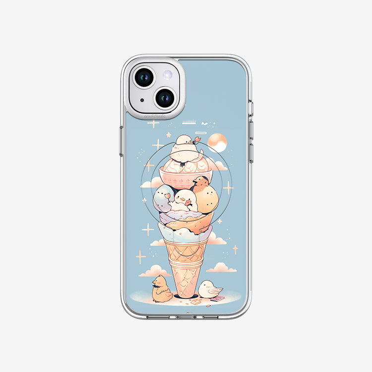 Inficase 無限殼能 設計款手機殼 - 怪物冰淇淋#CAS00038