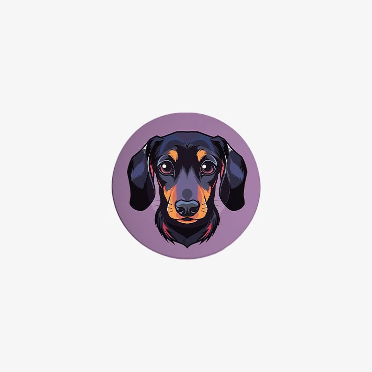 GC-Tag 找得到 - 紫色臘腸犬