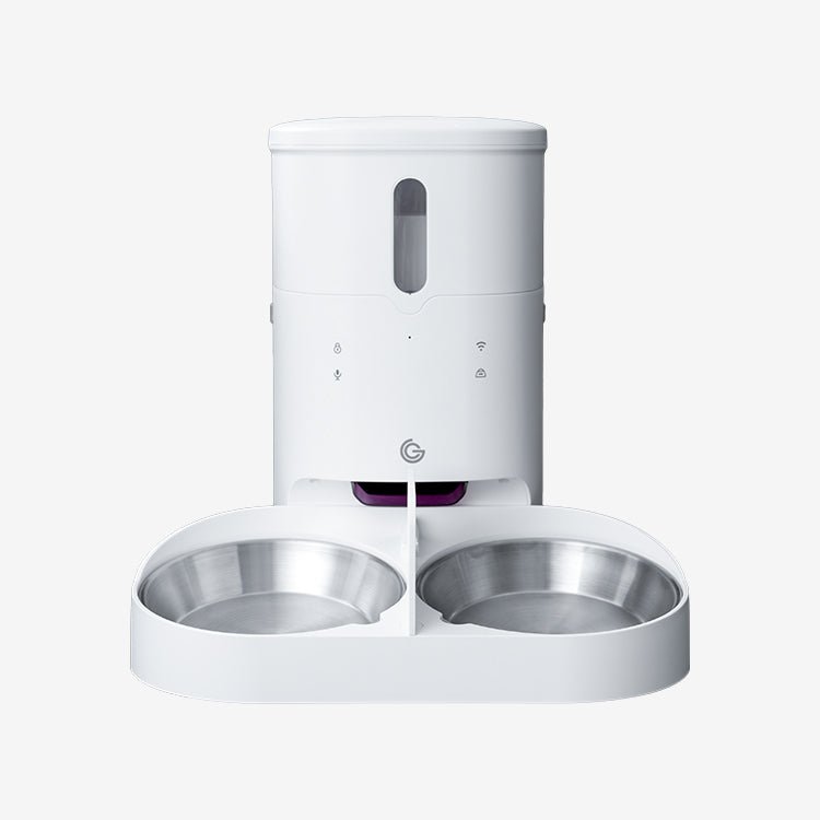 餵不停 LuxNourish 貓狗自動餵食器 雙碗組
